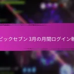 エピックセブン 2月の月間ログイン報酬
