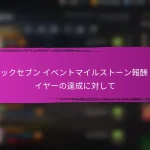 エピックセブン シーズンイベントのマイルストーン報酬